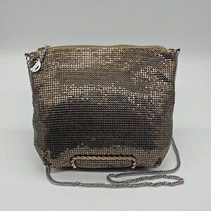 Vintage Whiting & Davis Golden Bronze Metal Mesh Bag